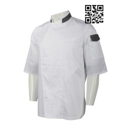 SKKI015 定購白色廚師服  製作中袖廚師服  大量訂造廚師服 廚師制服公司  廚師服價格 SKKI015 定購白色廚師服  製作中袖廚師服  大量訂造廚師服 廚師制服公司  廚師服價格